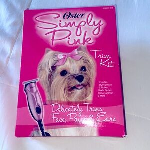 Doggie ‘Simply Pink’ Trim Kit! 🐕 🐶 🐩